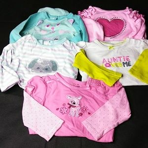 Lot of 51 piece Girls clothing Size 12 months